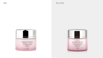 化妝品保濕潤(rùn)顏水乳霜 粉色瓶子包裝與PS、AI聯(lián)合精修產(chǎn)品圖